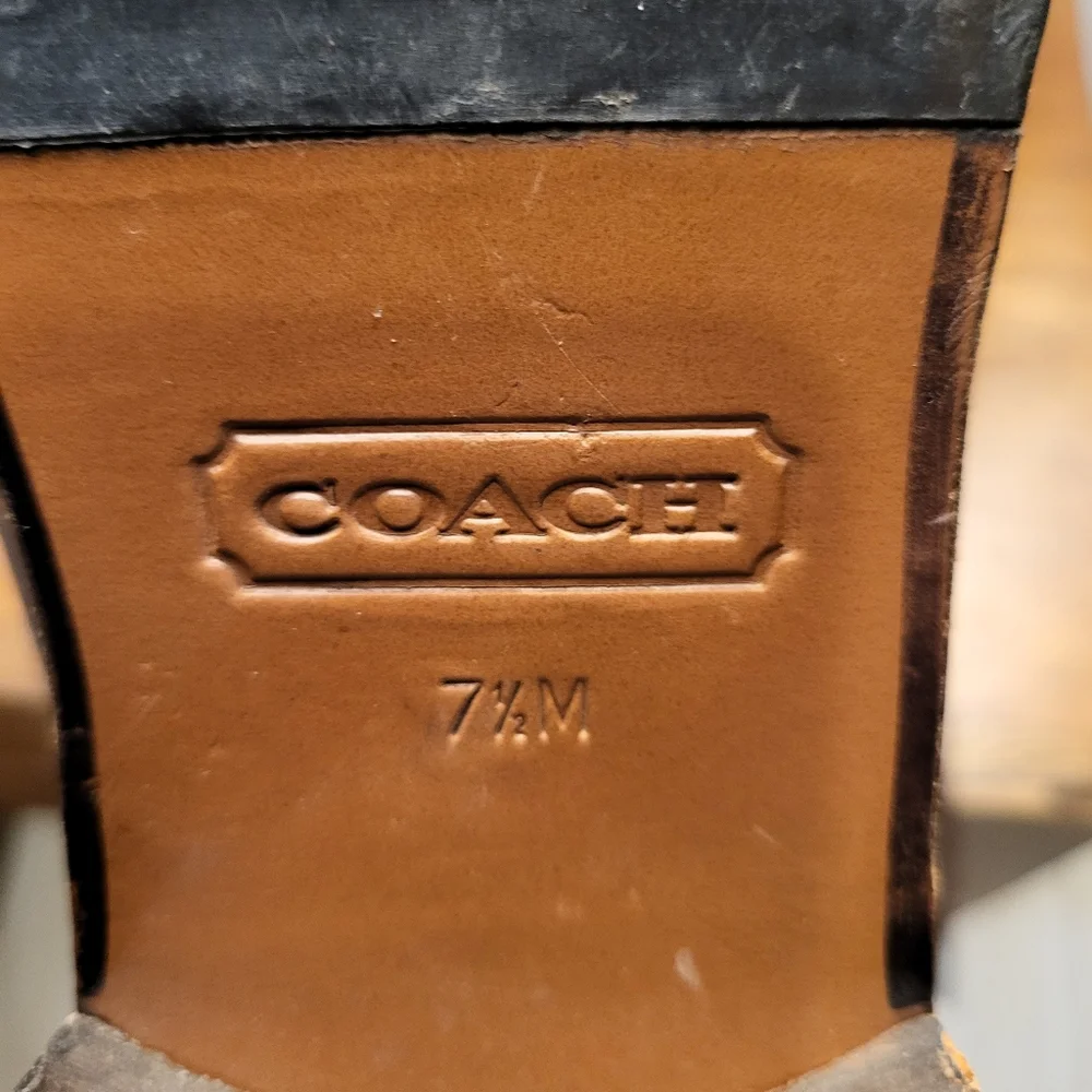 Coach Italian Leather Ankle Boots - Picture 9 of 11